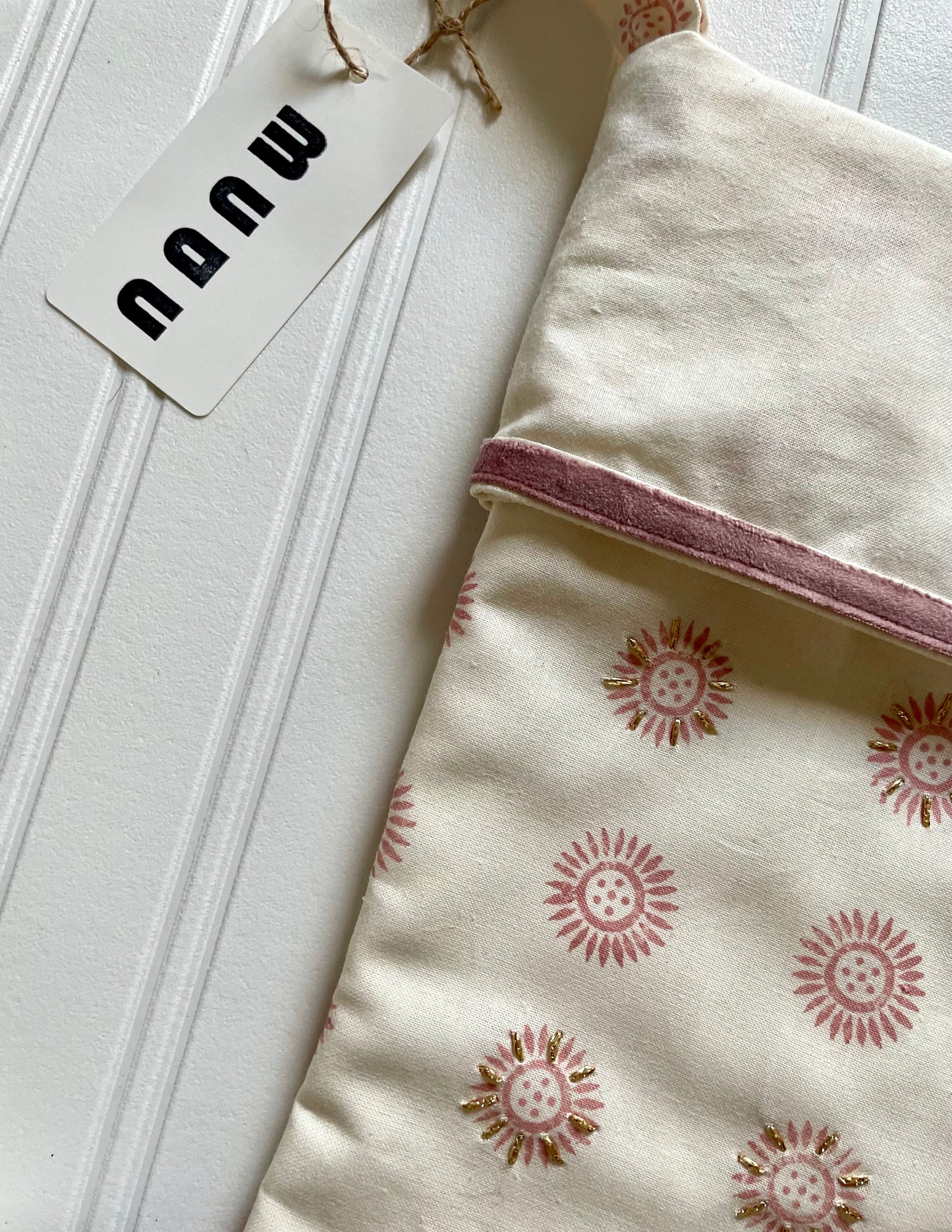 Printed stockings / Hosan Nadolig